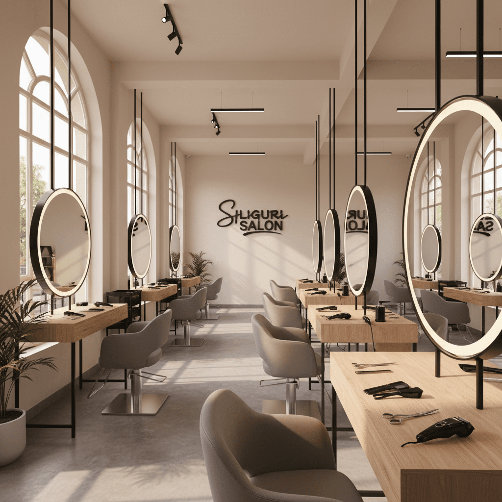 Welcoming Lucky family salon interior